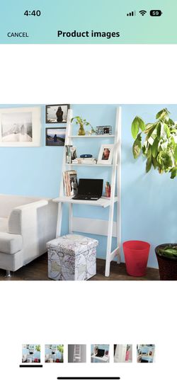 White Ladder Desk