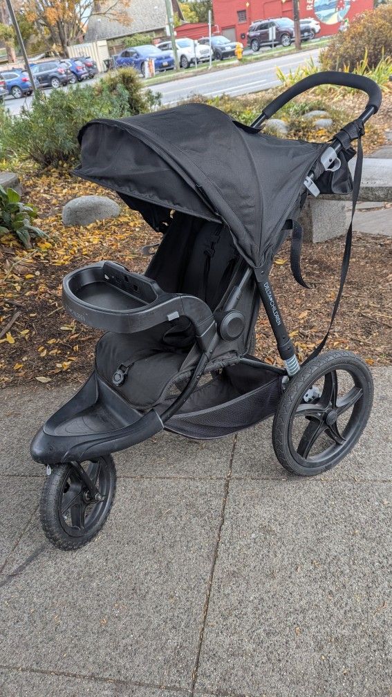 Delta Children Apollo Single Jogger Jogging 3 Wheel Stroller