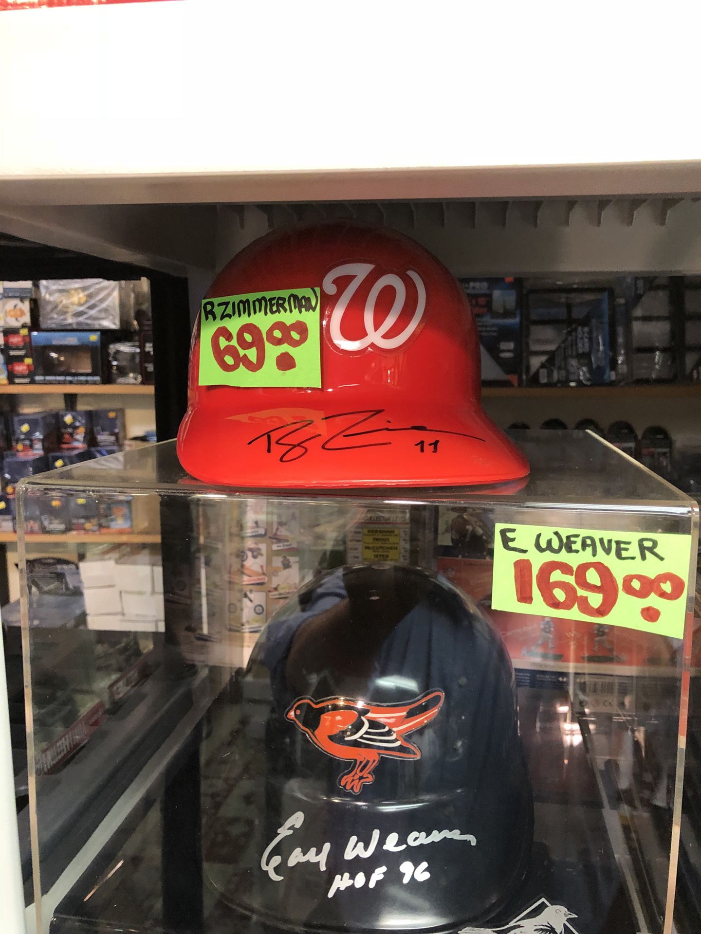 Ryan Zimmerman Autographed Washington Nats (Replica) Batting Helmet! A beautiful affordable piece