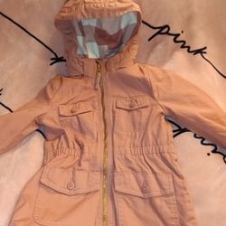 H&M Light Pink Zipper Jacket