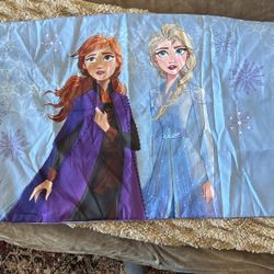 4 Standard Elsa Frozen Disney Pillowcase And Bedding For Full Size Bed 