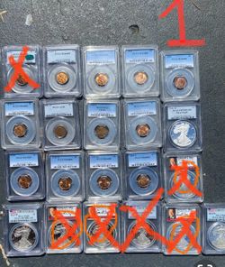 A TON of PCGS SLABS
