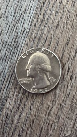 1982 Washington Quarter US Coin
