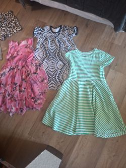 Girls used size 7/8 dresses in great condition