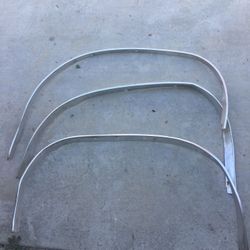 67 Chevy fender mouldings