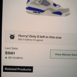 Military blew air Jordan retro 4