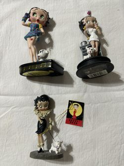 Set Of 3 Vintage Betty Boop