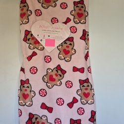 🎄 Betsy Johnson Gingerbread Blanket 🎄