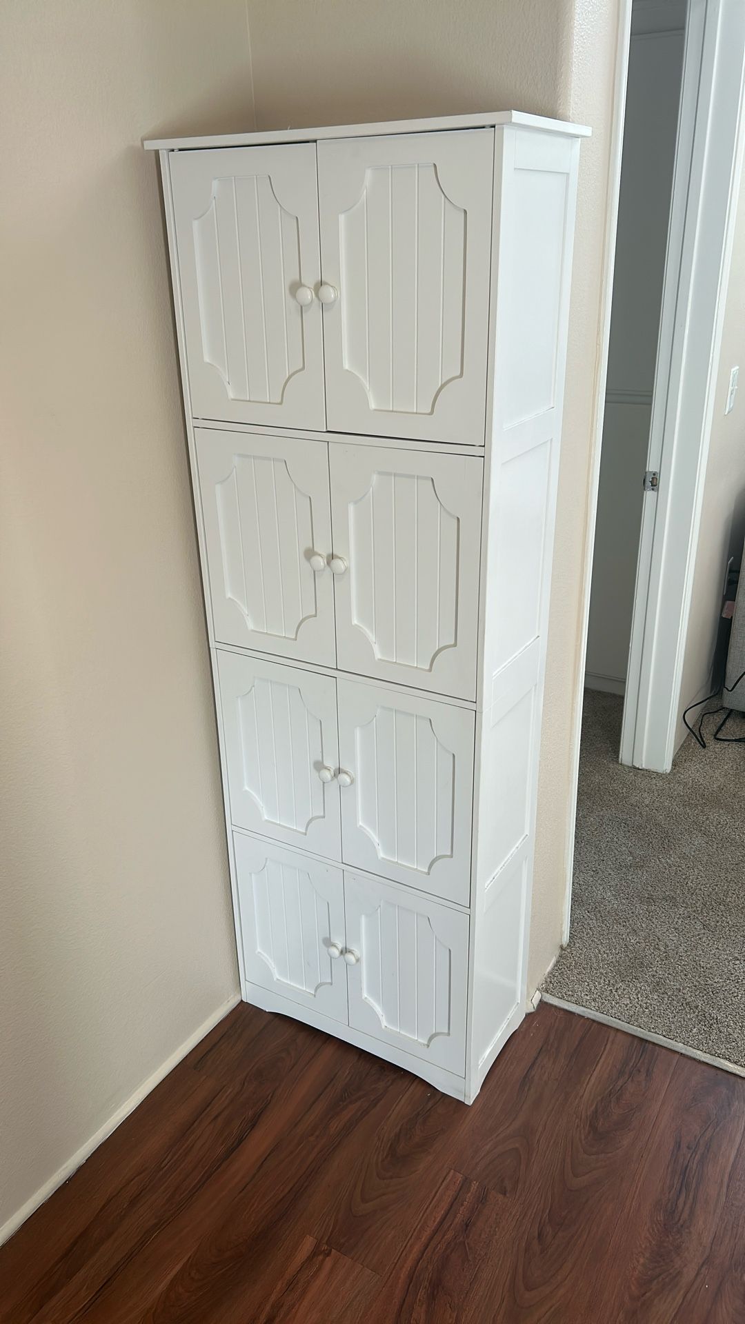 Cabinet Like NEW Wood Kitchen pantry Storage 68” x 24” x 12”