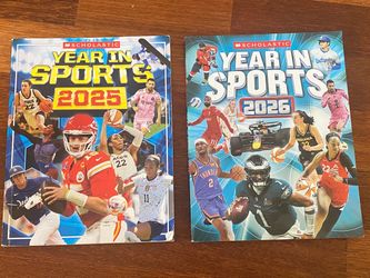 Scholastic Year in Sports 2025 & 2026 Books