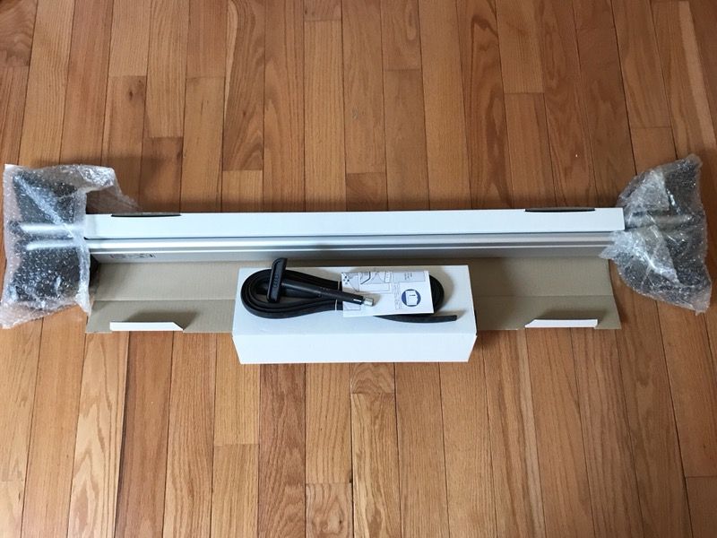 OEM Audi Q5 Roof Rack 8R0-071-151-F Cross Bar Package ‘09-‘16 Fits Quattro/Hybrid