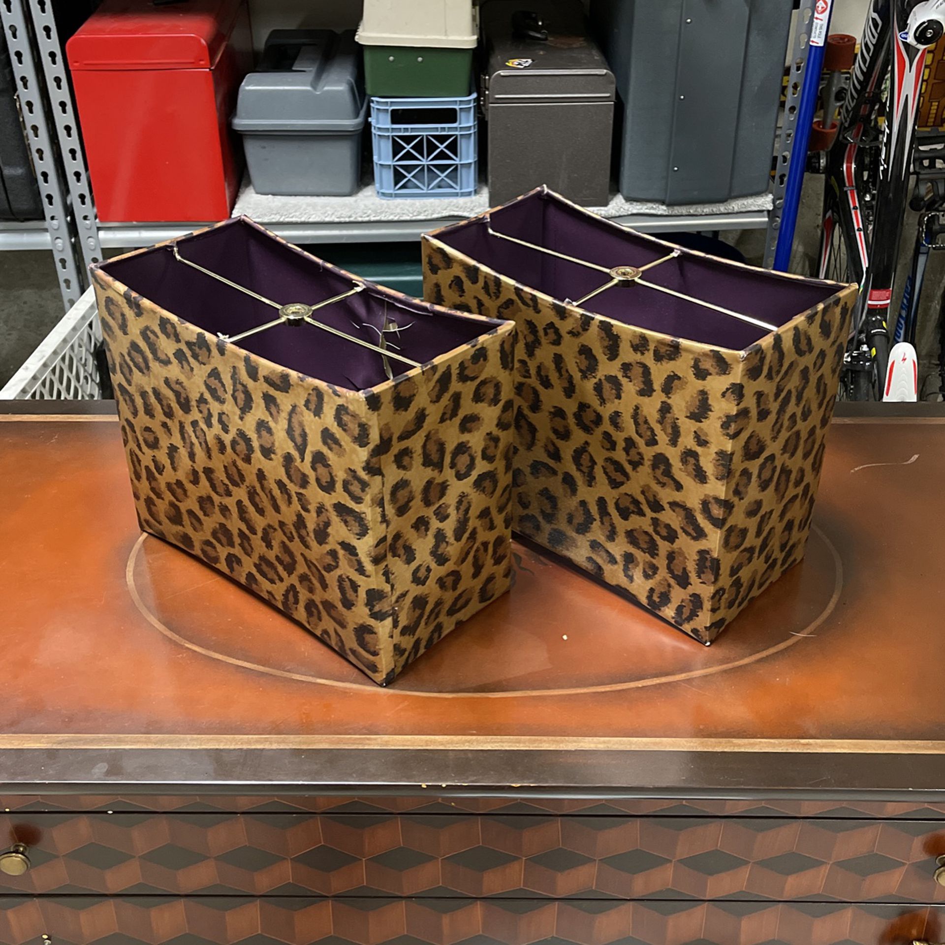Cheetah Print Lamp Shades