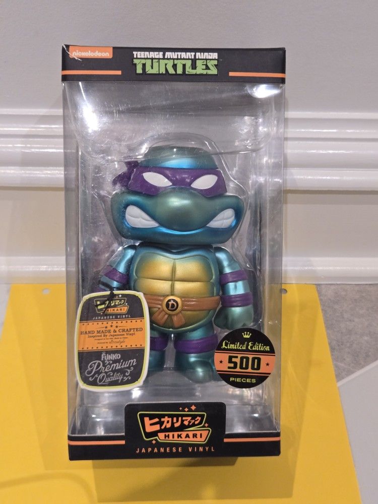 TMNT Donatello LIMITED EDITION VAULTED EXCLUSIVE NUMBERED METALLIC Funko Hikari