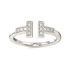 Natural Diamond Ring 0.12 Cttw. 
