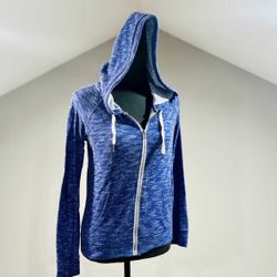 Medium Purple Hooded Zip Up