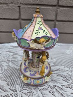 Cherub design carousel