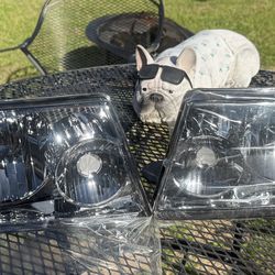 01-11 Ford Ranger Smoke Headlights Corner Lights