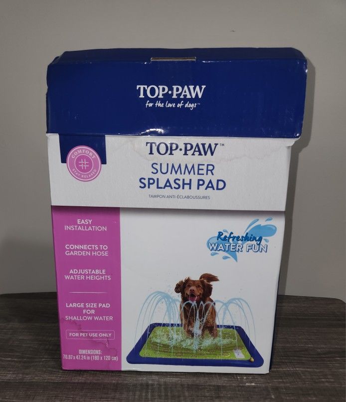 Top Paw Summer Splash Pad