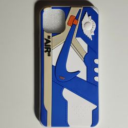 iPhone 11 Pro Max Sneaker Silicone Protective Case Blue