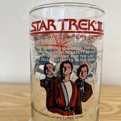 Vintage Star Trek TACO BELL Enterprise Destroyer Cup - RARE 1984 - Mint Condition!