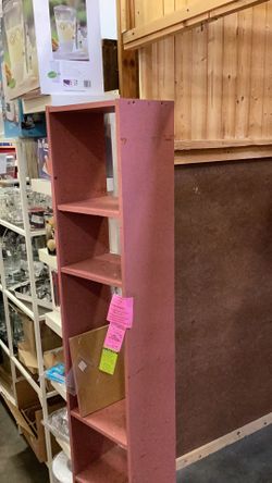 Tall bookcase 73X 10 X 13.5 inches