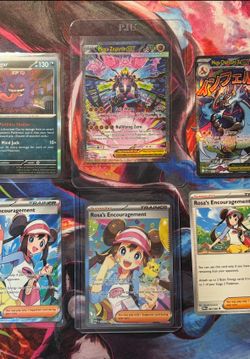 Pokémon TCG Perfect Order Case Hits NM- Rosa’s Encouragement SIR +, Mega Zygarde ex SIR. Including Mega Charizard X ex Promo