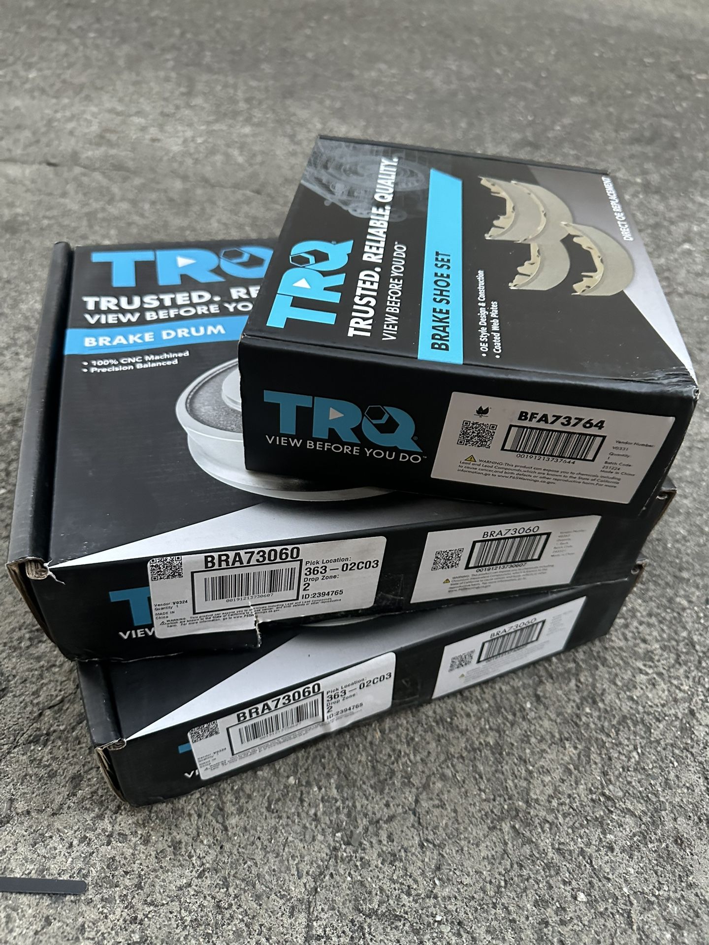 07 Accord Rear Brakes