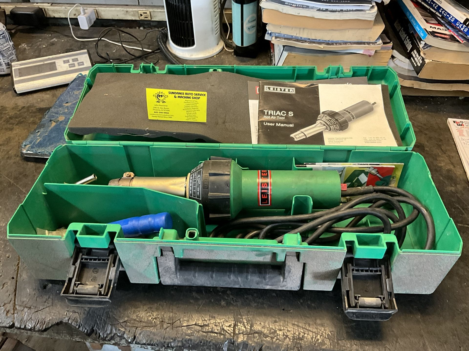 Used Leister Triac S Hot Air Tool