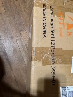 12 person tent brand new hasn’t even been opened