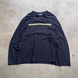 Vintage Y2K Adidas Climacool Black Long Sleeve Shirt