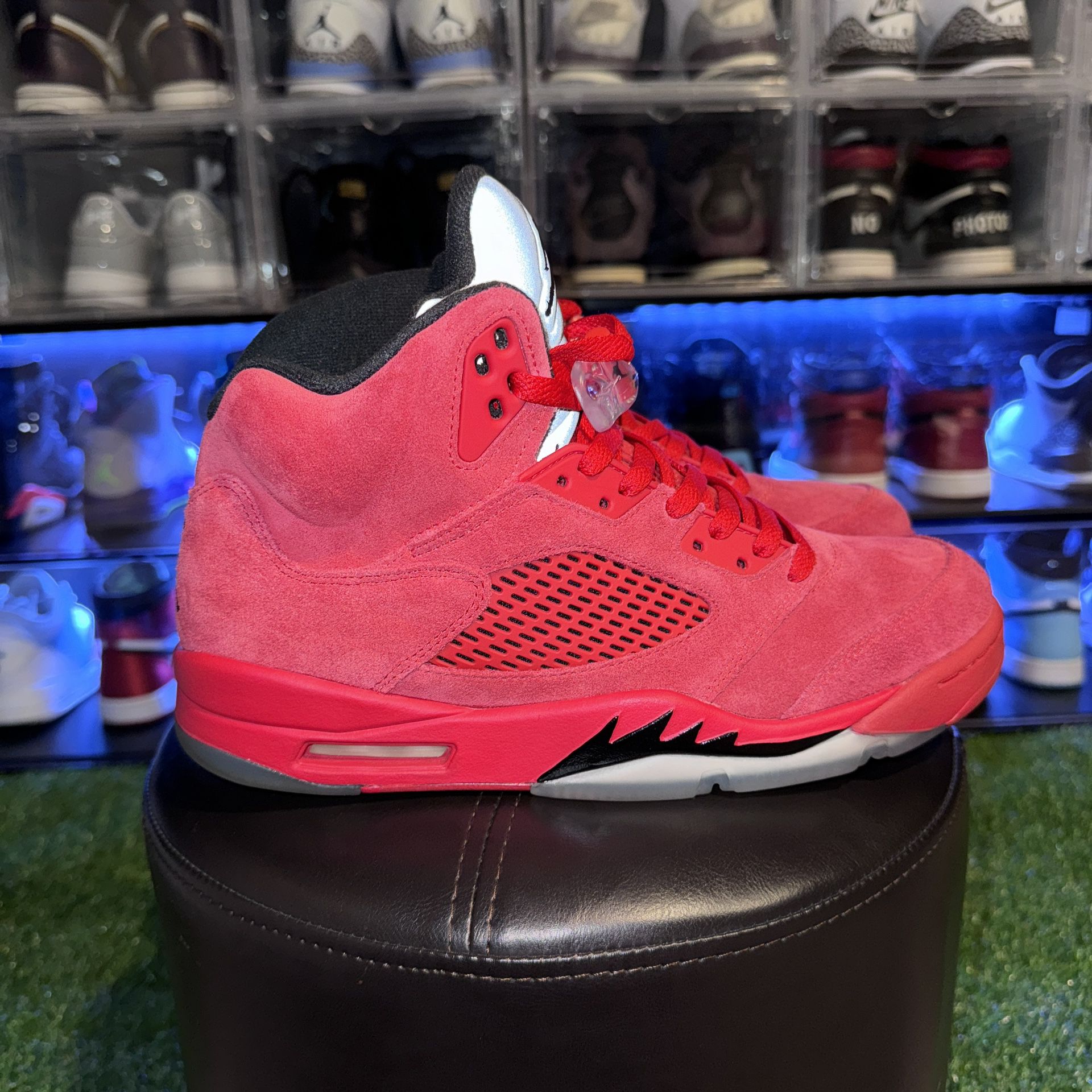 Jordan 5 Red Suede Size 10