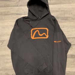 VINTAGE Matix Sweater Men L Black Hoodie Sweatshirt Skater Y2K Faded USA #762