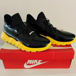 Fendi Fabric Runner Black Scuba Yellow