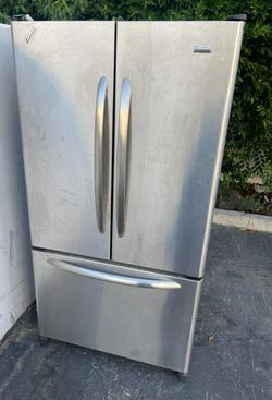 Kenmore 3-Door Stainless Steel Refrigerator
