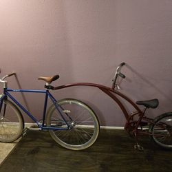 Trail a bike/ bike trailer/ Kids bike