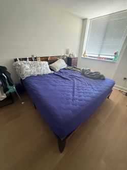 Bed with matress