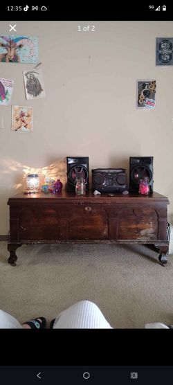 Wooden Trunk