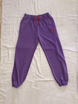 Men’s Champion Purple Sweats W/ Orange String