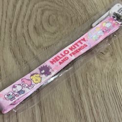 Hello Kitty And Friends Landyard Pink
