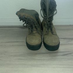 Belleville Vibram Sole Brown Military Combat Boots 8430 ASTMF2413-11 Men's 4R