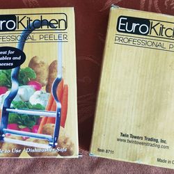 🍽️ EuroKitchen Professional Peeler - Brand New in Box! 🍽️