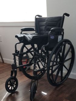 Brand new wheelchair with legs