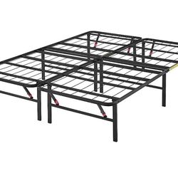 Queen Black Metal Bed Frame