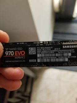 Samsung 970 evo m.2 500gb