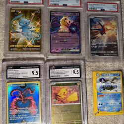 Pokemon Slabs /cards 