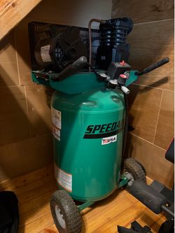Speedy aire 30 gallon compressor & accessories