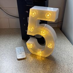 “5” Sign 