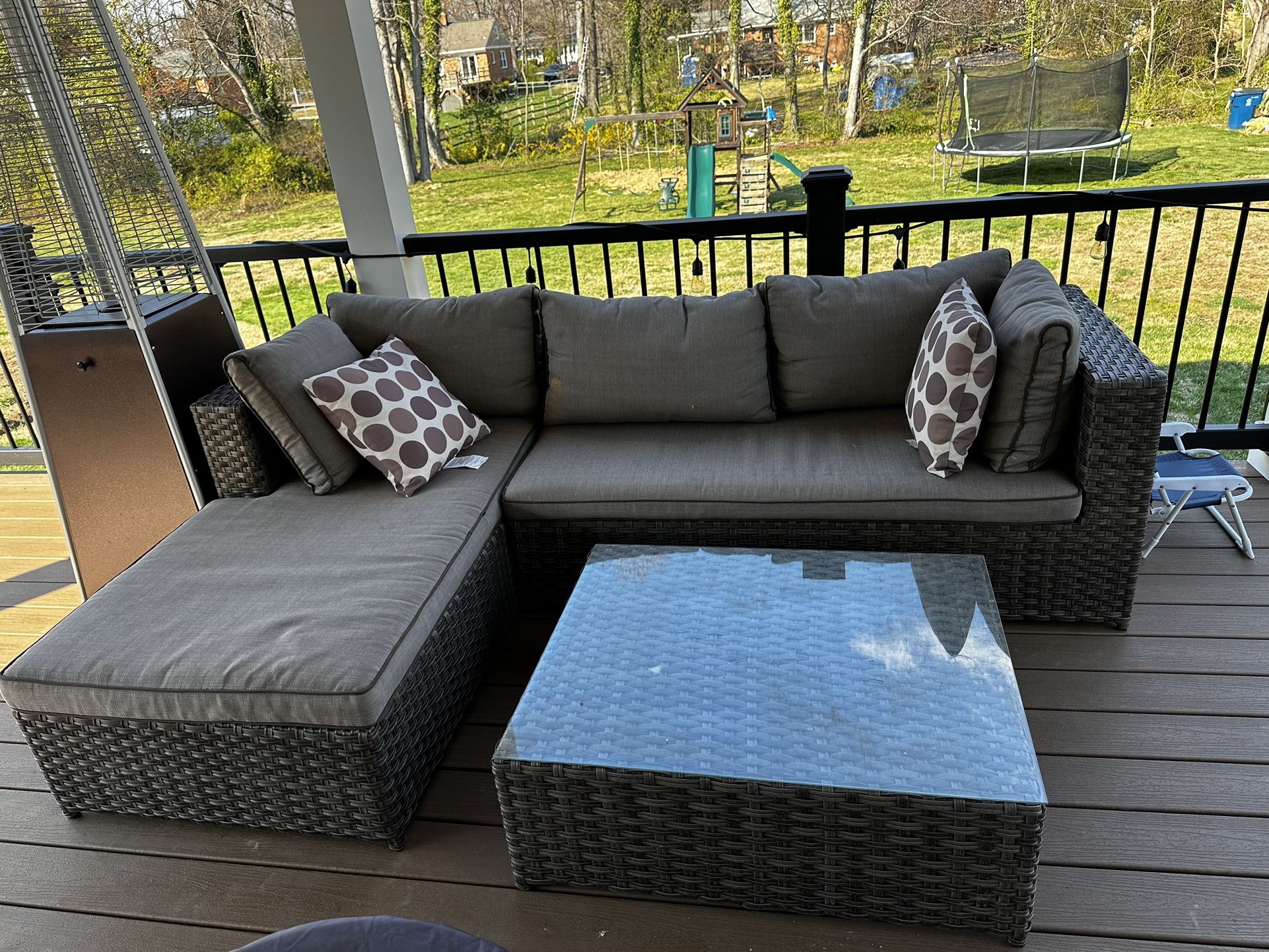 Outdoor Patio Lounge Set