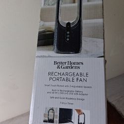 Better Homes & Gardens Recharable Portable Fan