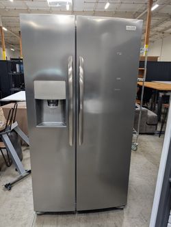 FRIGIDAIRE GALLERY Stainless Steel Side-by-Side Refrigerator with External Dispenser